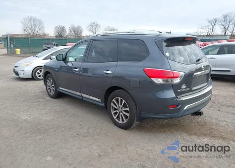 2014 Nissan Pathfinder Sl from USA, damaged, VIN 5N1AR2MM8EC706508